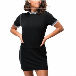 Vans High Roller Checkered T-Shirt Dress